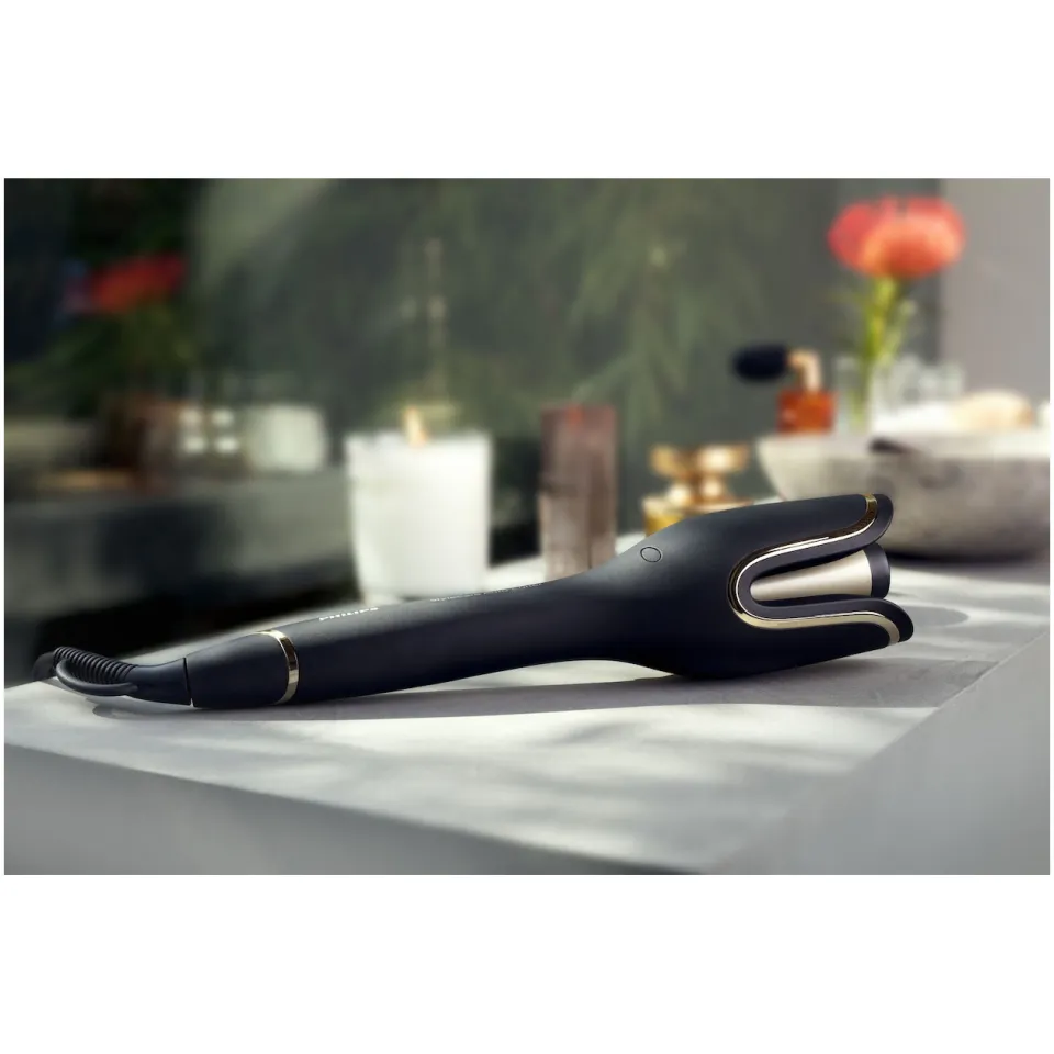 Philips StyleCare Prestige automatische krultang BHB876/00 zwart, foto 4