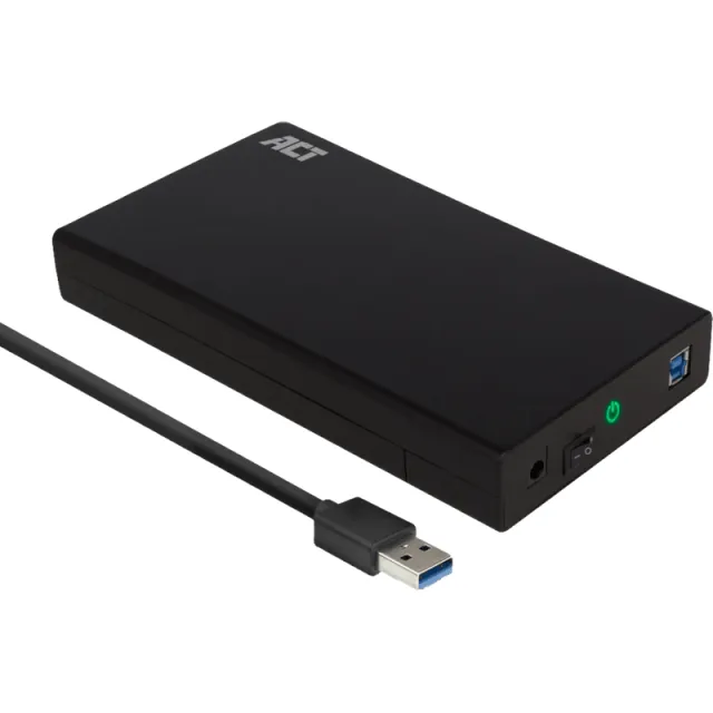 Act AC1405 3,5 inch HDD-behuizing zwart