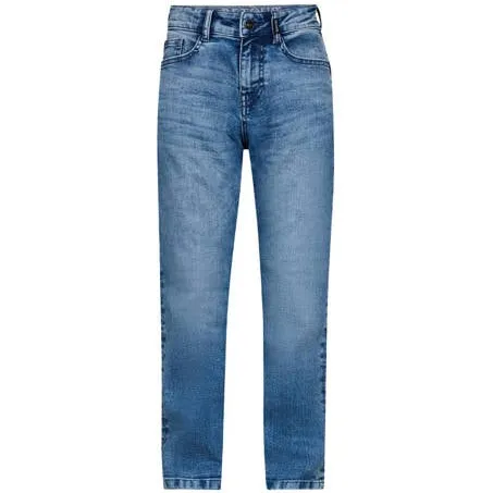 Retour Jeans Yari loose fit jeans medium blue denim Blauw Jongens Stretchdenim