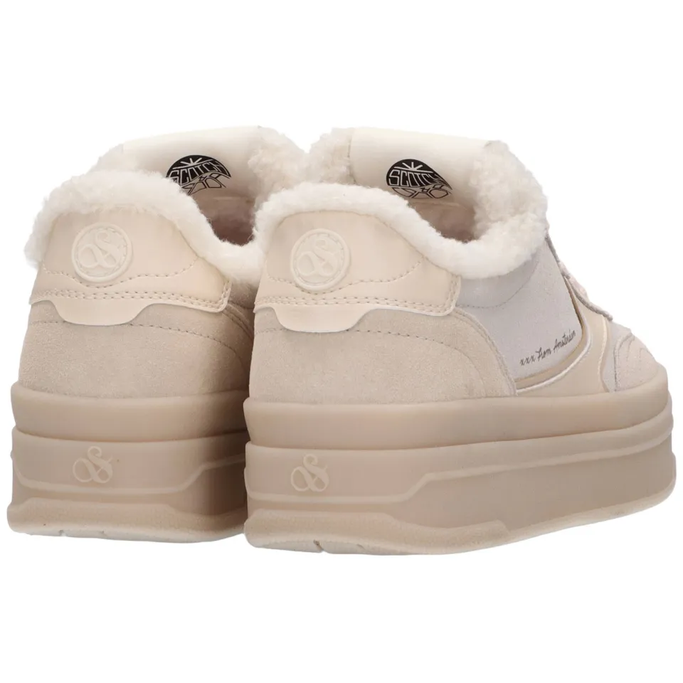 Scotch & Soda Minny suede sneakers crème, foto 2