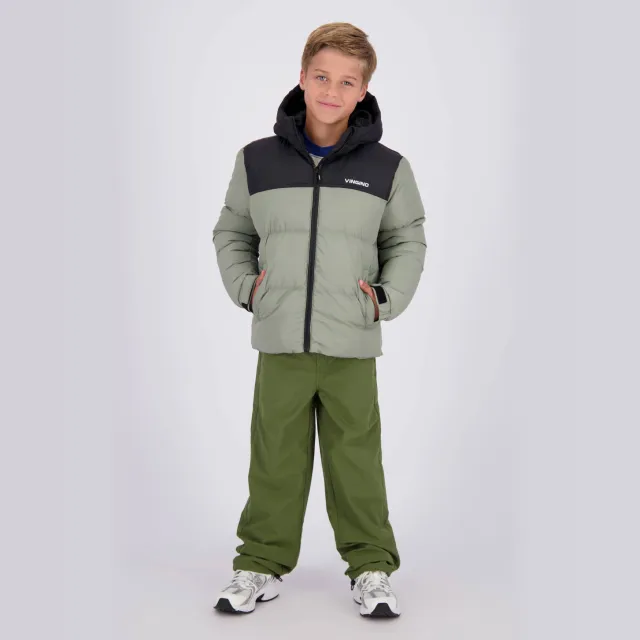 Vingino winterpufferjas groen Groen / zwart