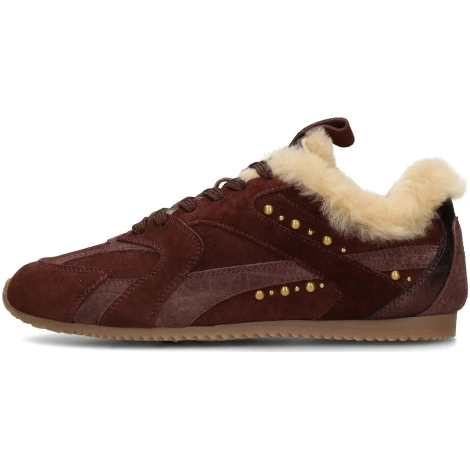 Haboob Tamara suède sneakers - bruin, foto 2