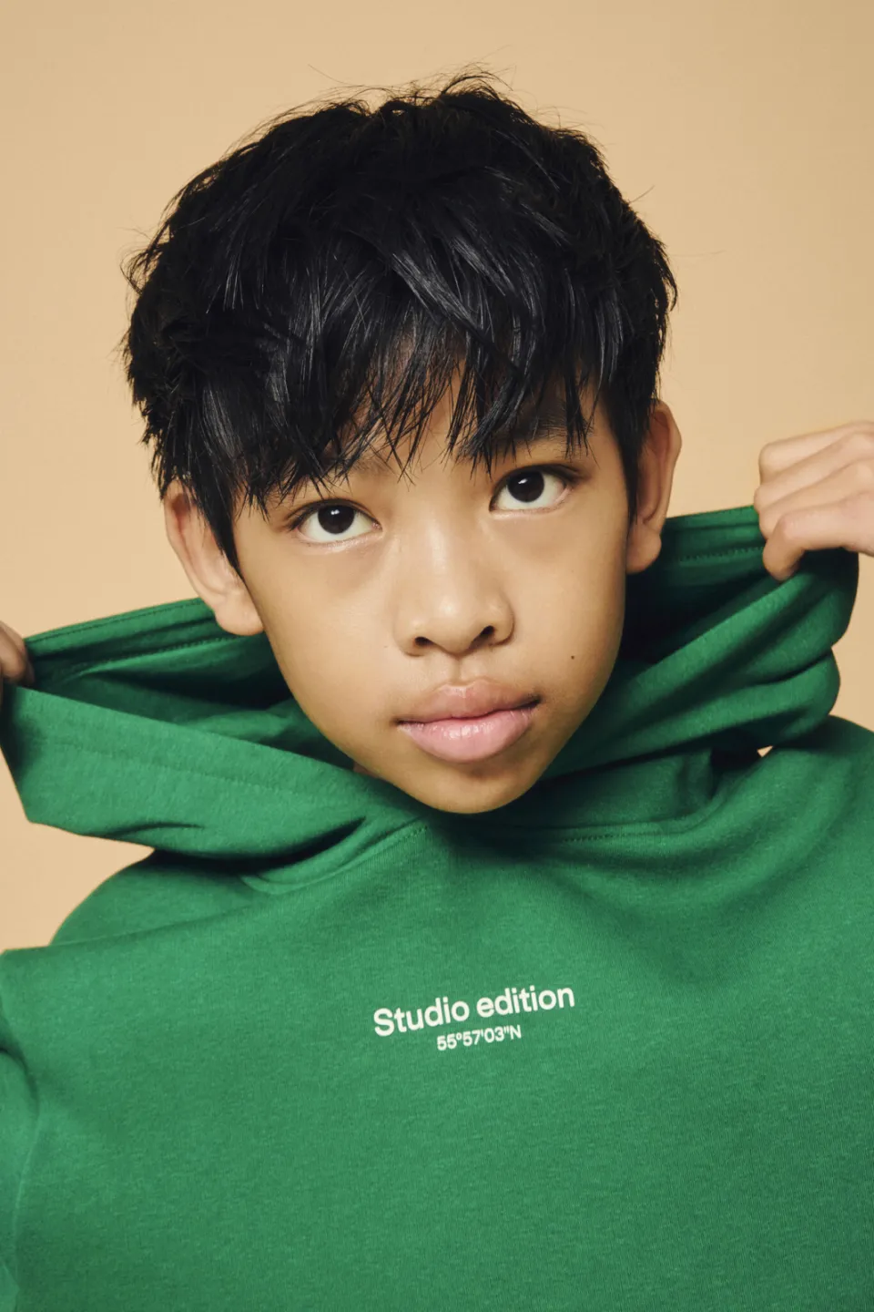 NAME IT KIDS hoodie groen, foto 4