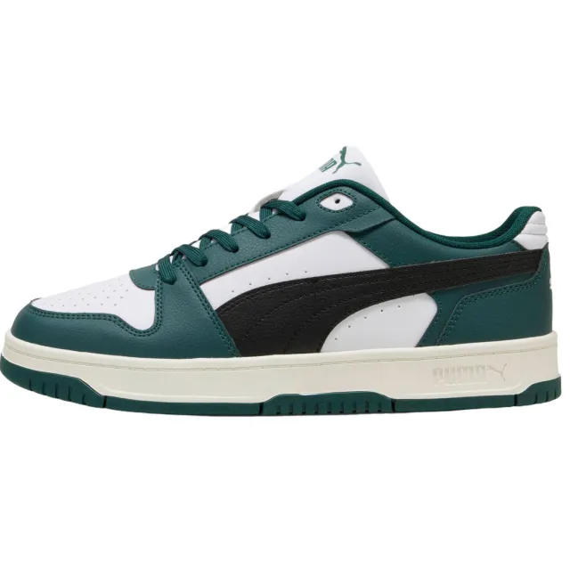 Puma Rebound Slam imitatieleren sneakers - donkergroen/wit, foto 2