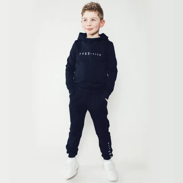 TYGO & vito hoodie donkerblauw