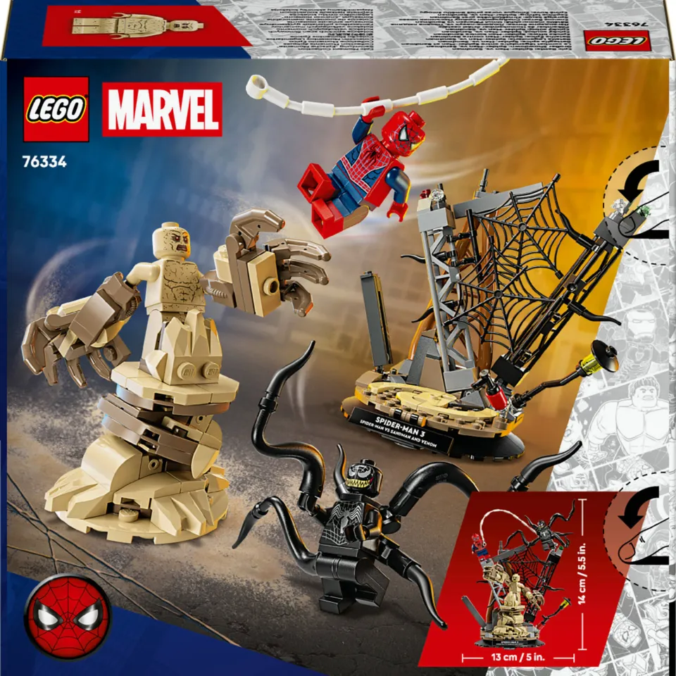 Lego Marvel Spider-Man Ultieme Strijd: Spider-Man vs. Sandman Bouwpakket 76334, foto 7