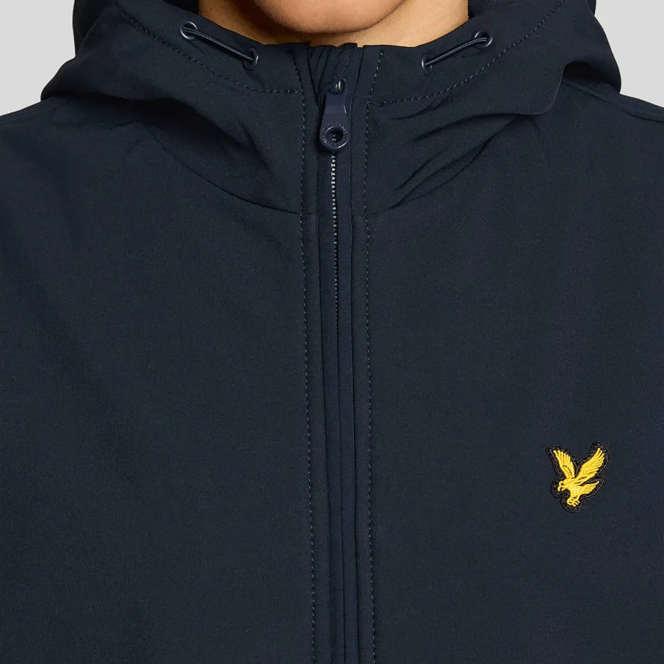 Lyle & Scott softshell jas donkerblauw, foto 5