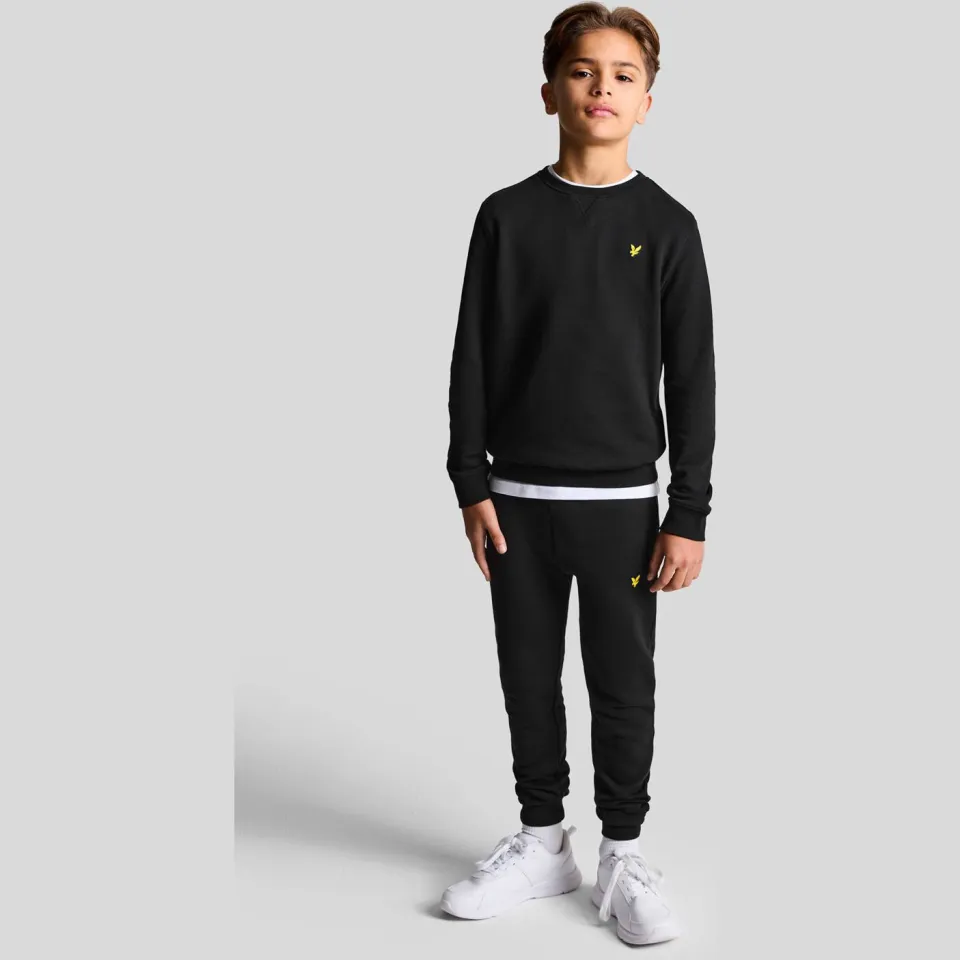 Lyle & Scott sweater zwart, foto 4
