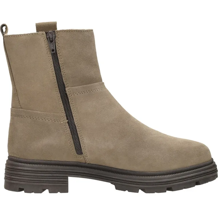 Sub55 Nizza enkellaarsjes taupe