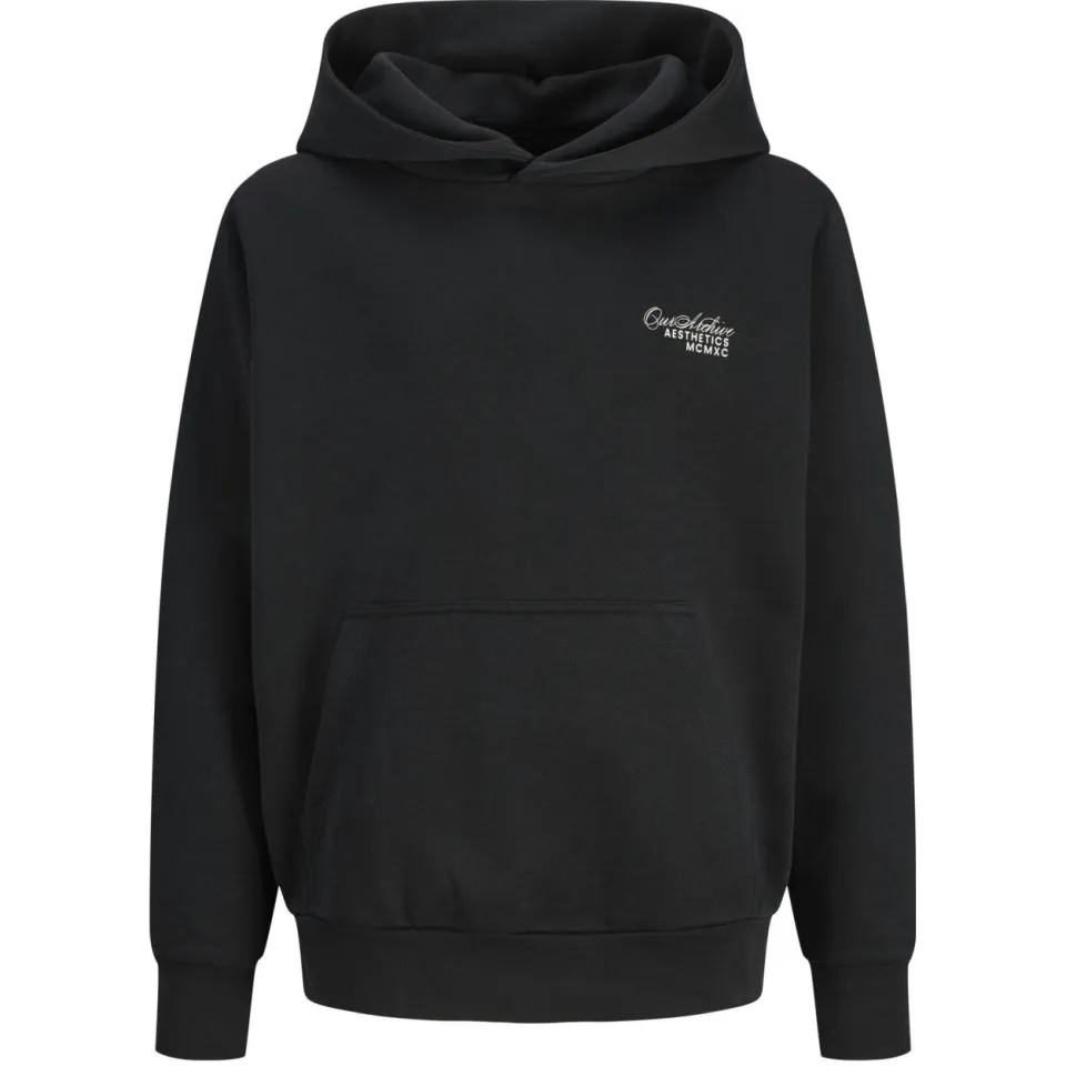 Jack & Jones JUNIOR hoodie met backprint zwart, foto 2
