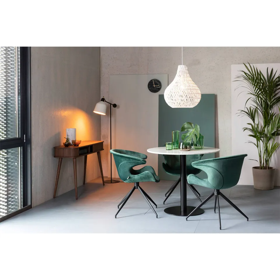 Zuiver sidetable Barbier walnoot, foto 4