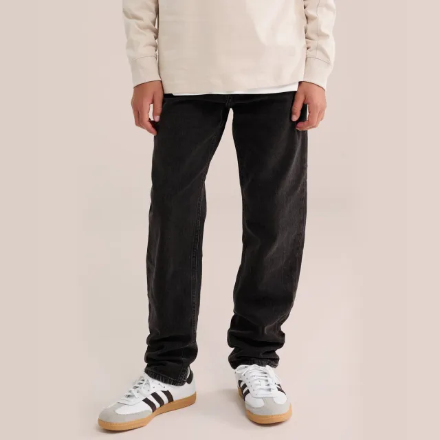 WE Fashion Blue Ridge regular fit jeans - zwart, foto 3
