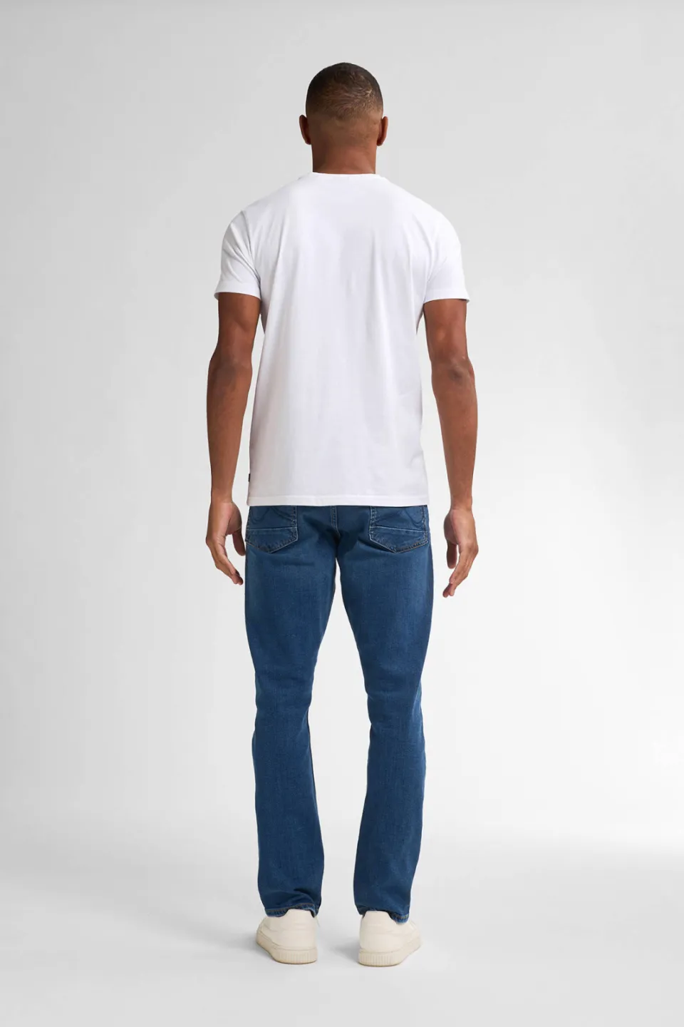 Petrol Industries STARLING straight leg jeans medium used blauw, foto 3