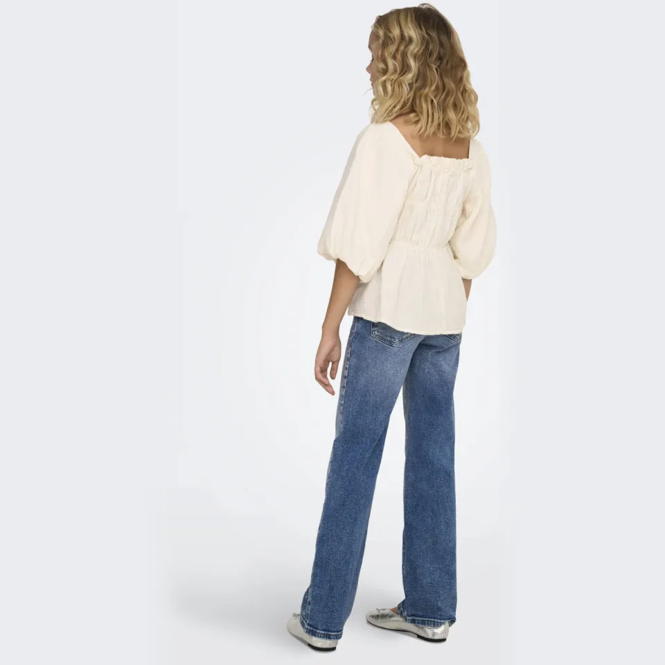 KIDS ONLY GIRL wide leg jeans medium blue denim, foto 3
