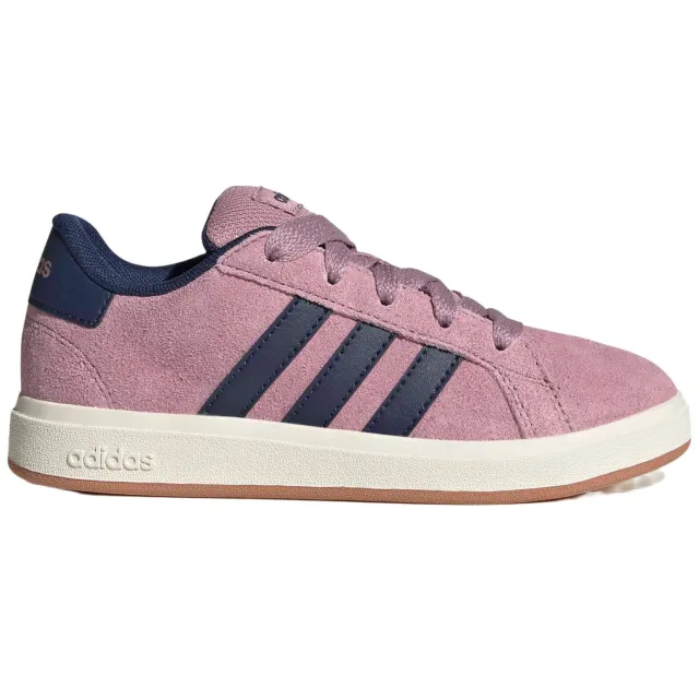 Adidas Sportswear Grand Court suède sneakers - roze/donkerblauw