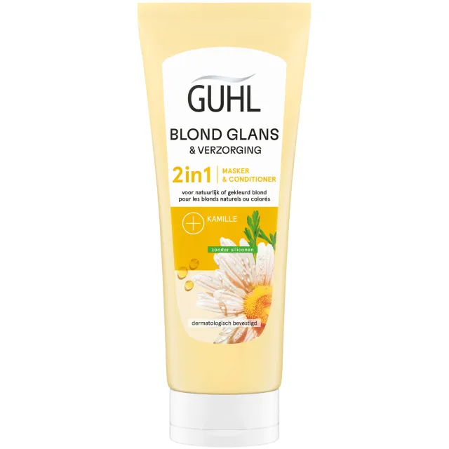 Guhl Blond Glans & Verzorging 2-in-1 masker en conditioner