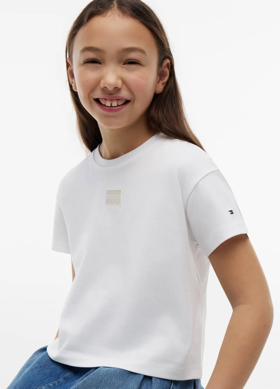 Tommy Hilfiger T-shirt wit meisjes, foto 5