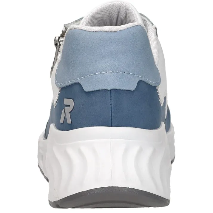 Rieker sneakers laag lichtblauw licht blauw, foto 4
