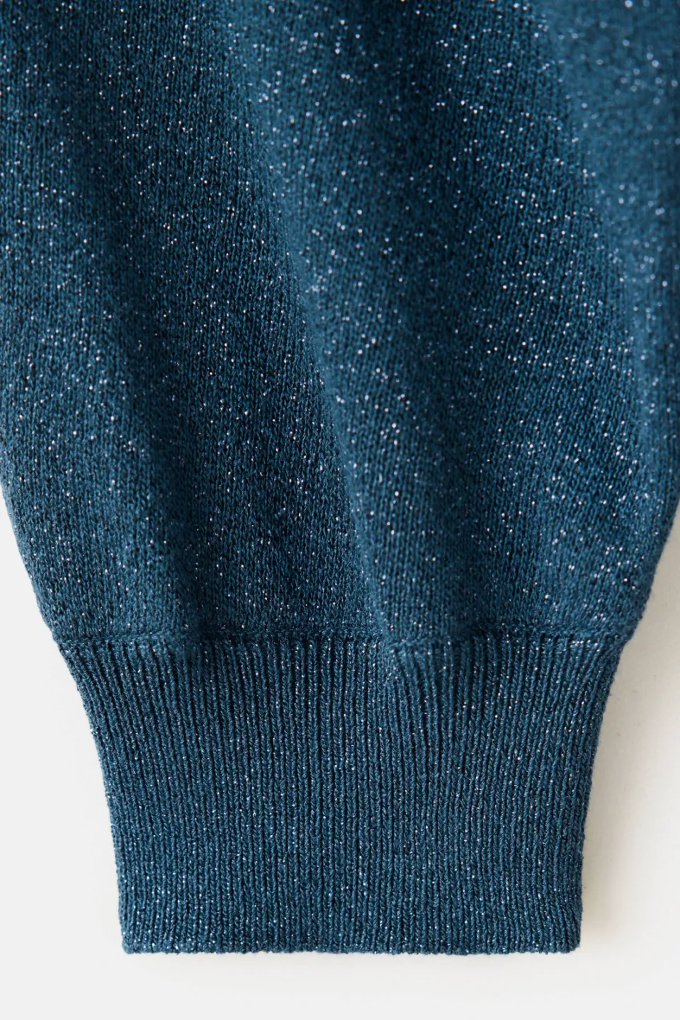 Mango TEEN gebreide top met glitters donkerblauw, foto 6