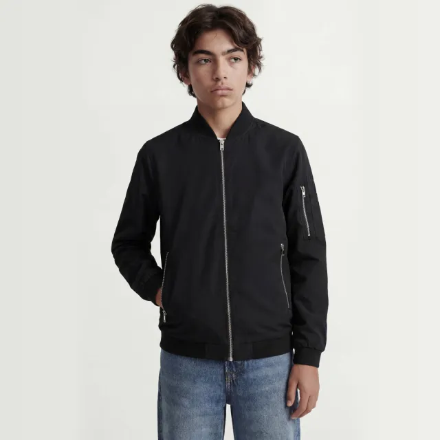 Jack & Jones JJERUSH bomberjack zwart, foto 5