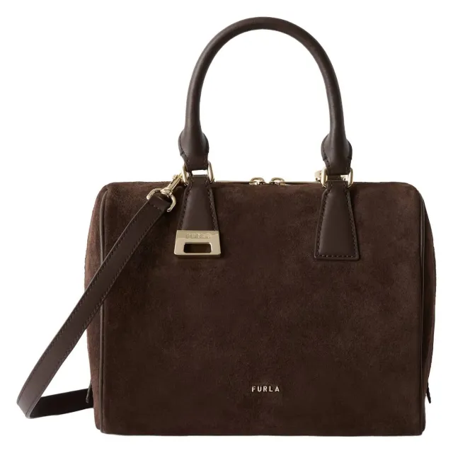 Furla Olivia M handtas donkerbruin
