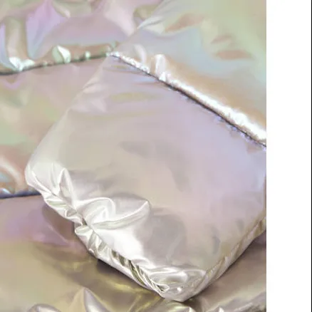 NAME IT winterjas metallic zilver, foto 5