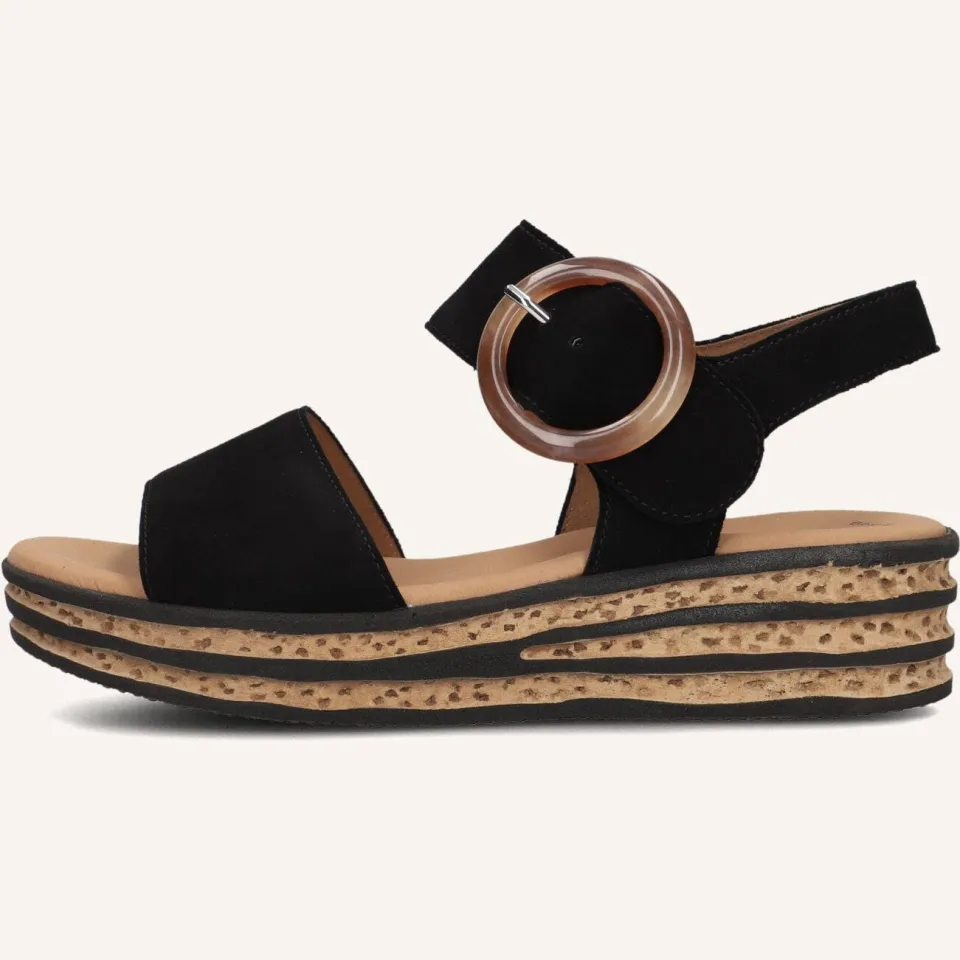 Gabor Sandalen 550.2 Zwart, foto 4