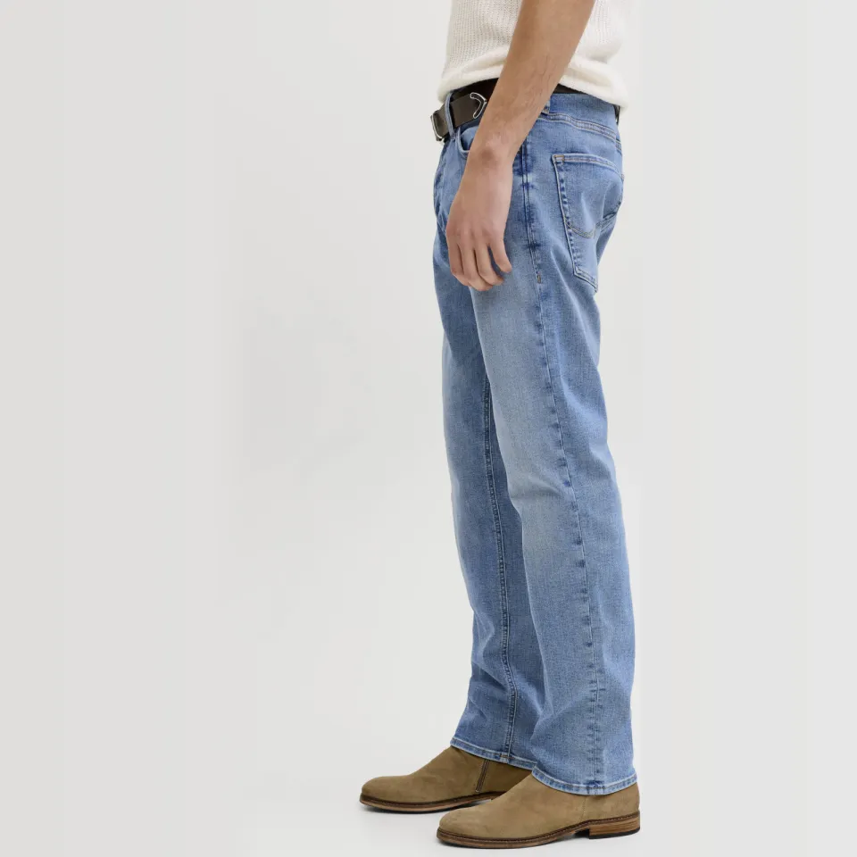 Jack & Jones JEANS INTELLIGENCE tapered jeans - blue denim, foto 4