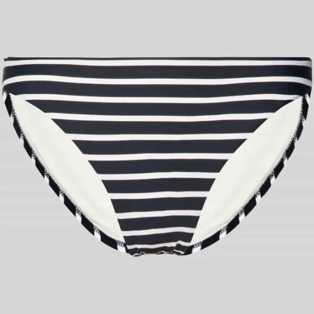Marc O'Polo Bikinibroekje met labelapplicatie model 'ESSENTIALS BRIEF' Donkerblauw
