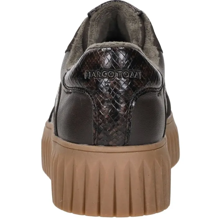 Marco Tozzi Sneakers Laag donkerbruin, foto 4