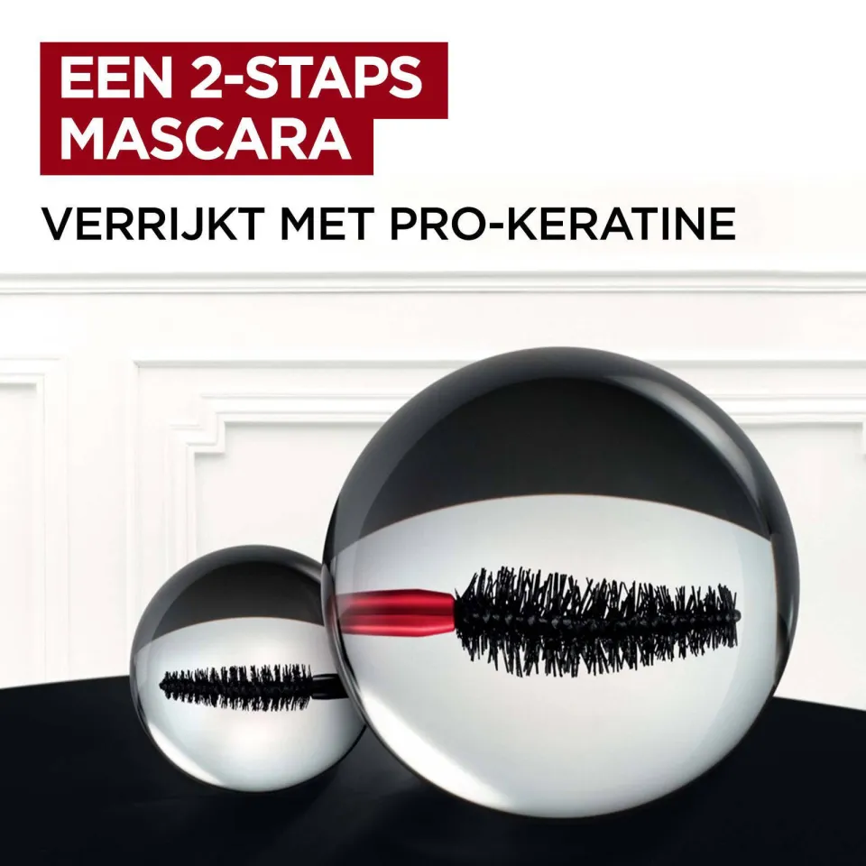 L'oréal Paris Pro XXL Lift mascara zwart, foto 6
