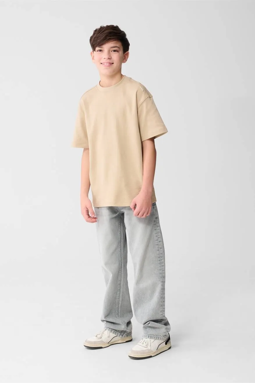 Shoeby T-shirt zand, foto 4