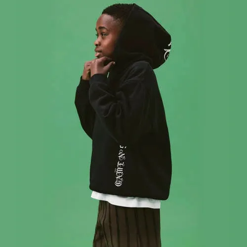 NAME IT KIDS hoodie met backprint - zwart, foto 5