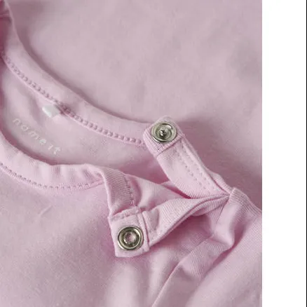 NAME IT baby t-shirt lichtroze, foto 3
