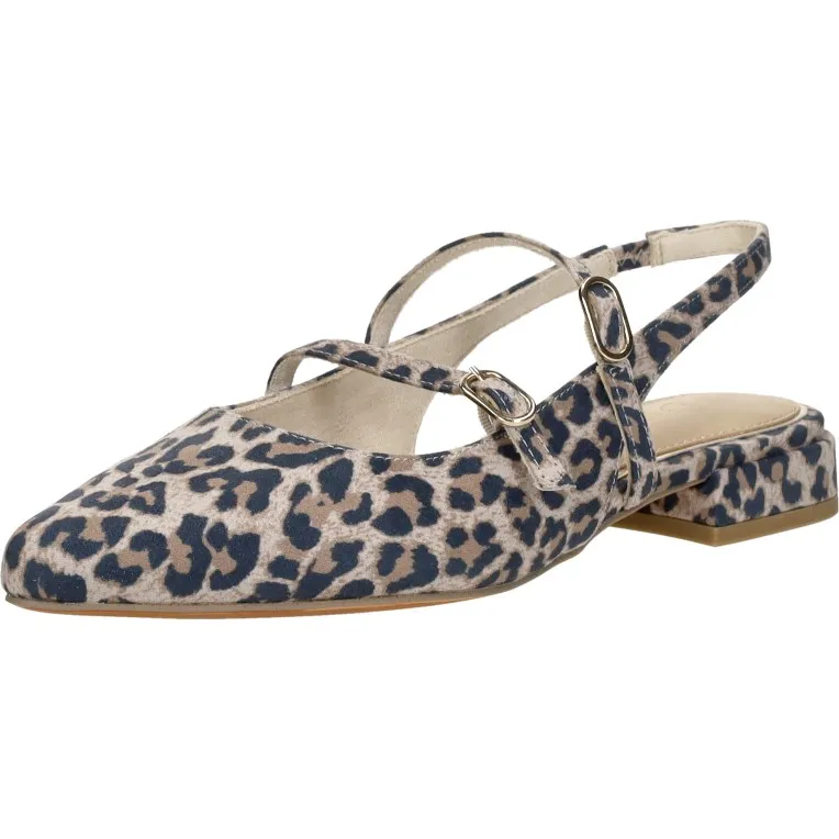 Marco Tozzi Slingbacks ballerina taupe, foto 3