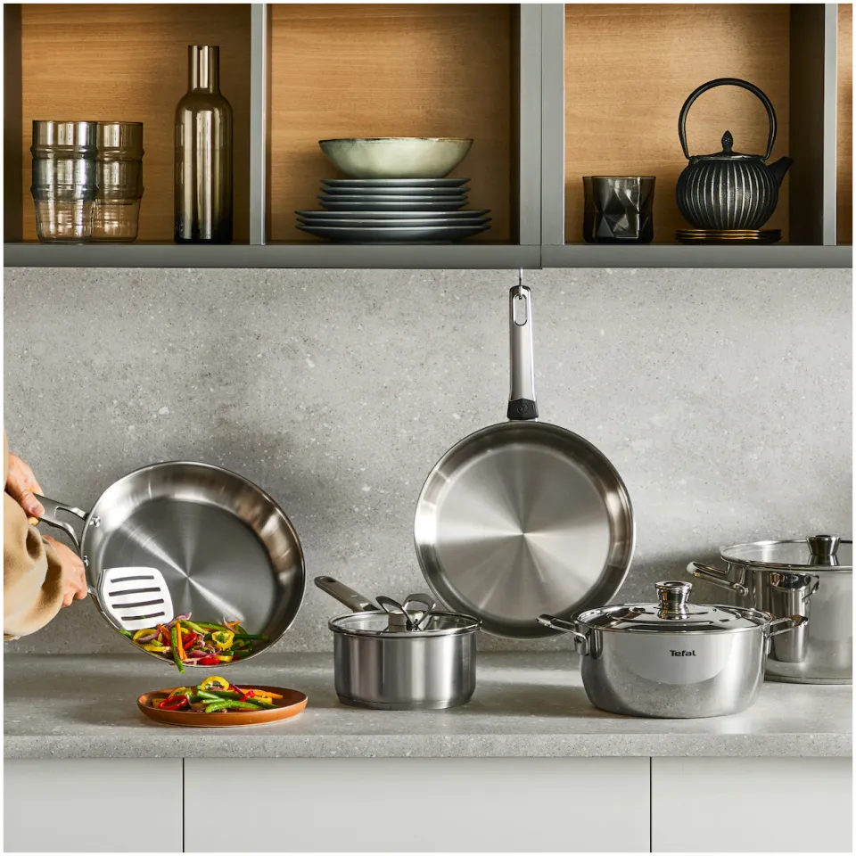 Tefal Extreme Uncoated koekenpan 24 cm grijs, foto 3