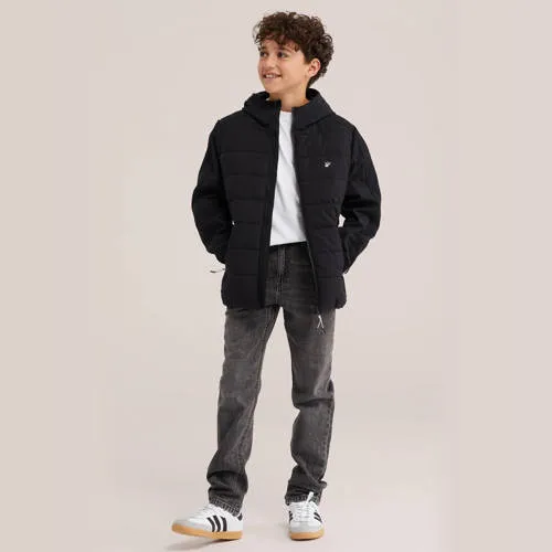 WE Fashion softshell tussenjas zwart, foto 3