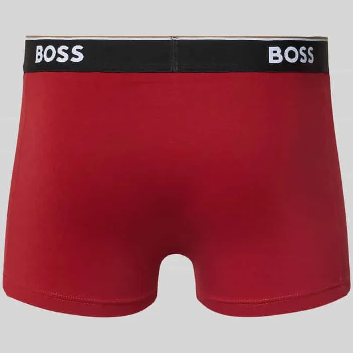 Boss Power boxershorts set van 3 rood groen zwart, foto 2