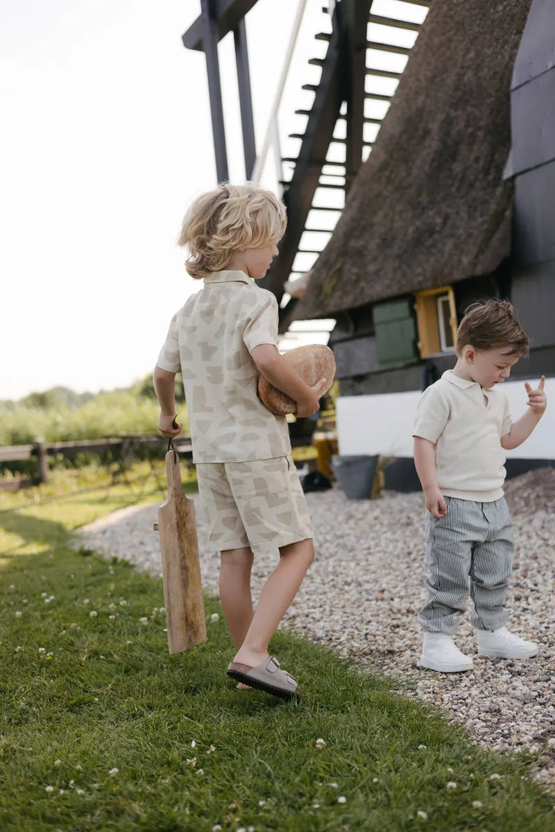 Levv Little polo met print - zand, foto 4