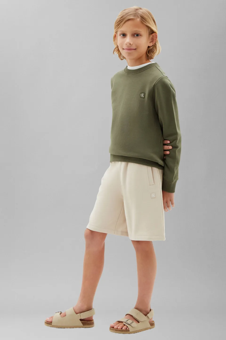 Calvin Klein sweater - olijfgroen, foto 5