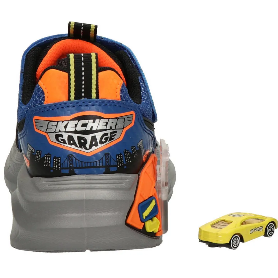 Skechers Garage sneakers met auto blauw multi, foto 6