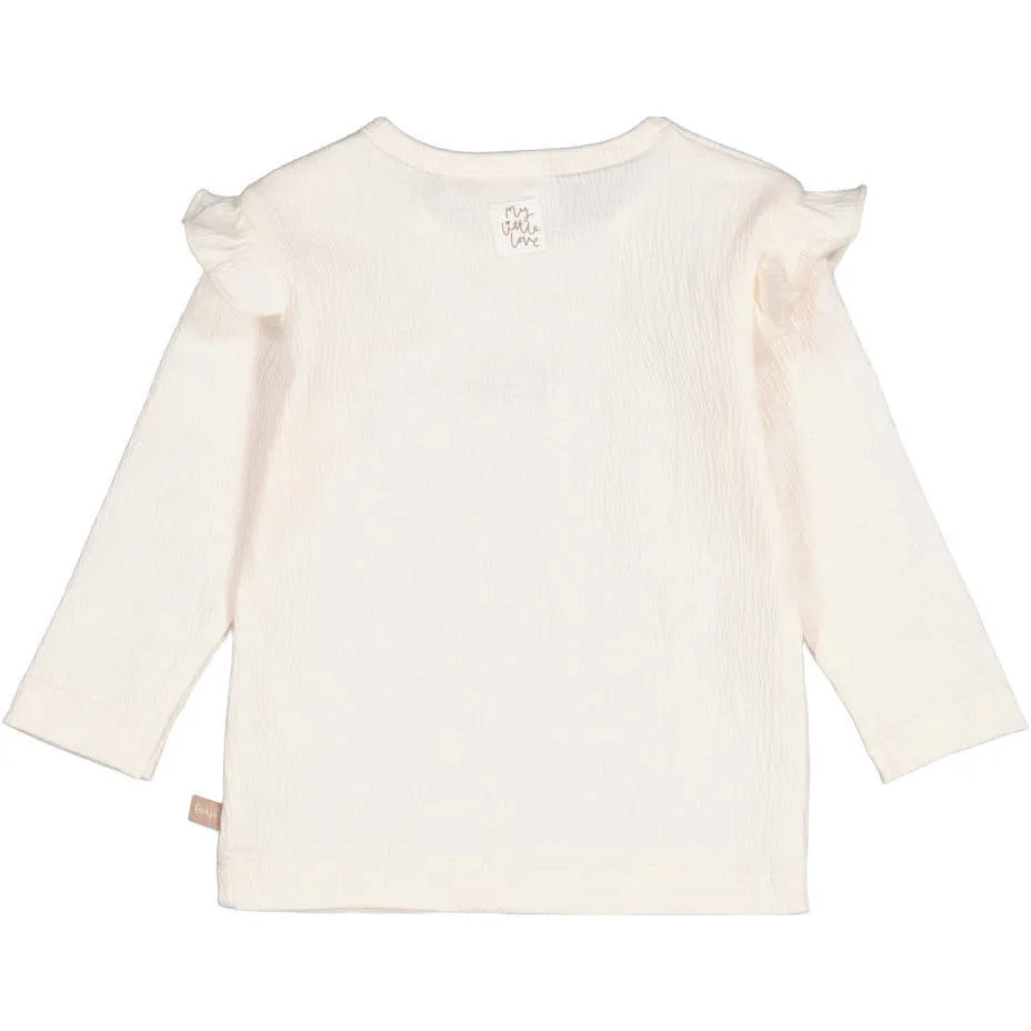 Feetje My Little Love longsleeve offwhite, foto 2