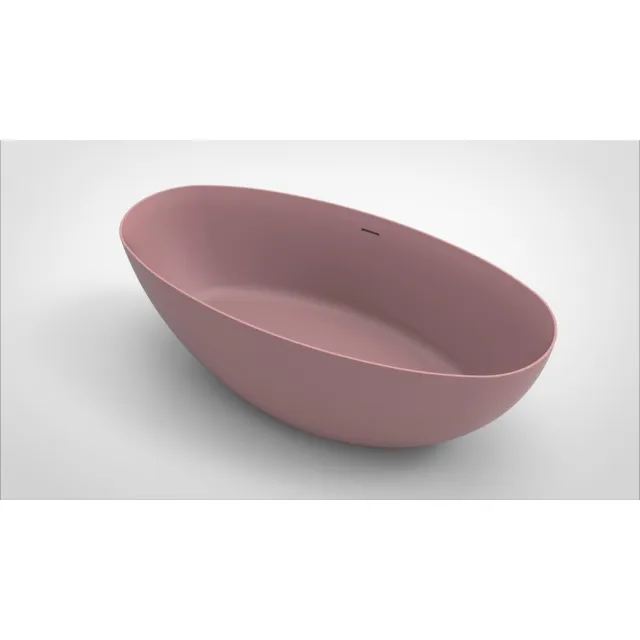 Arcqua Ica vrijstaand ligbad mat roze