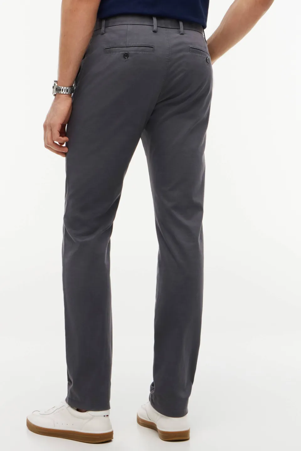 Tommy Hilfiger BLEECKER 1985 slim chino grijs, foto 3