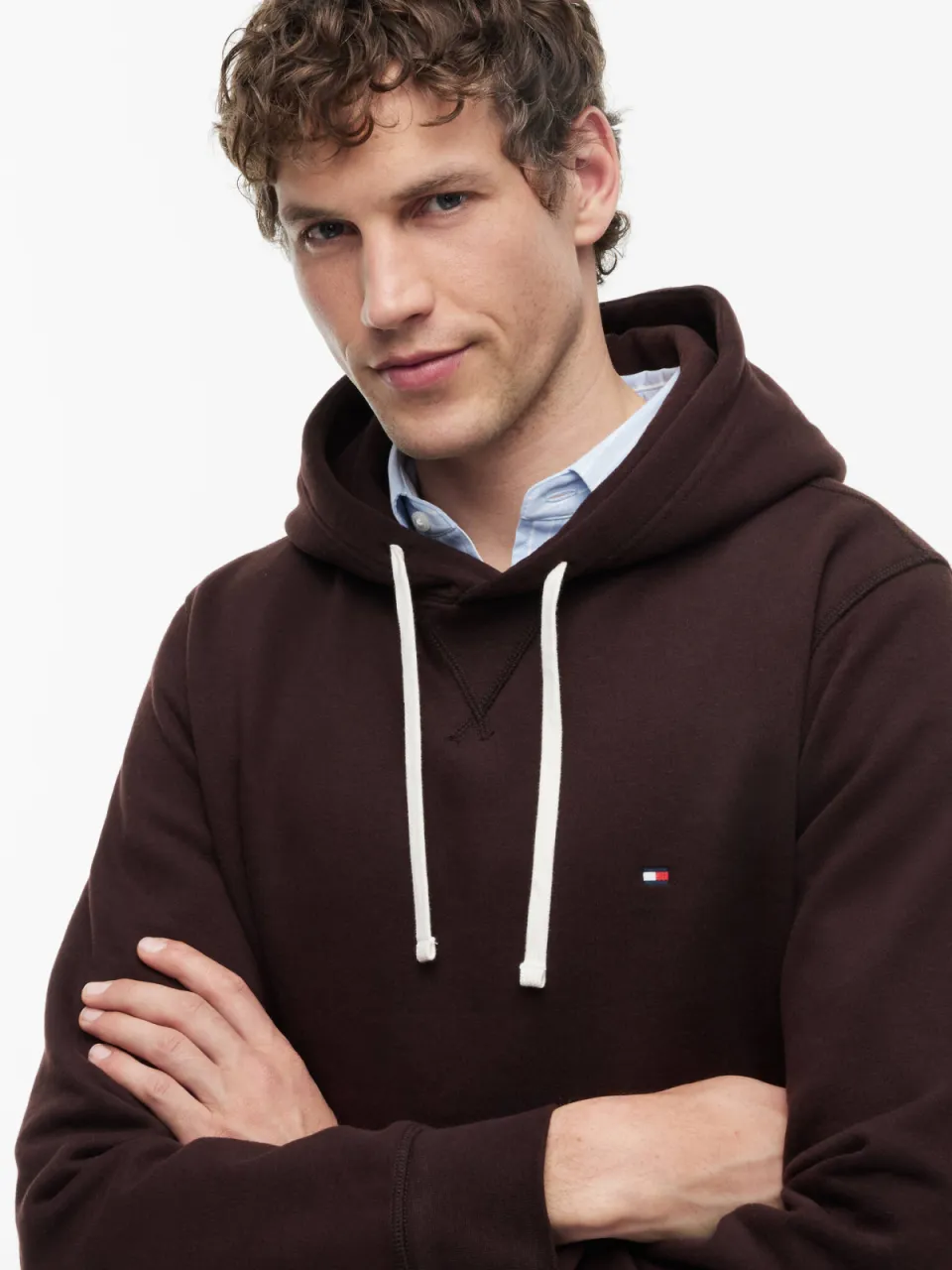 Tommy Hilfiger hoodie - bruin, foto 4