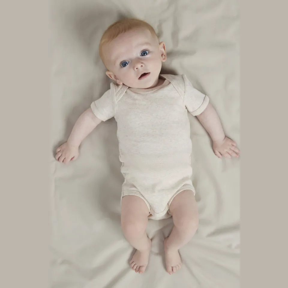 NAME IT BABY romper - groen/wit/grijs (set van 3) Multi