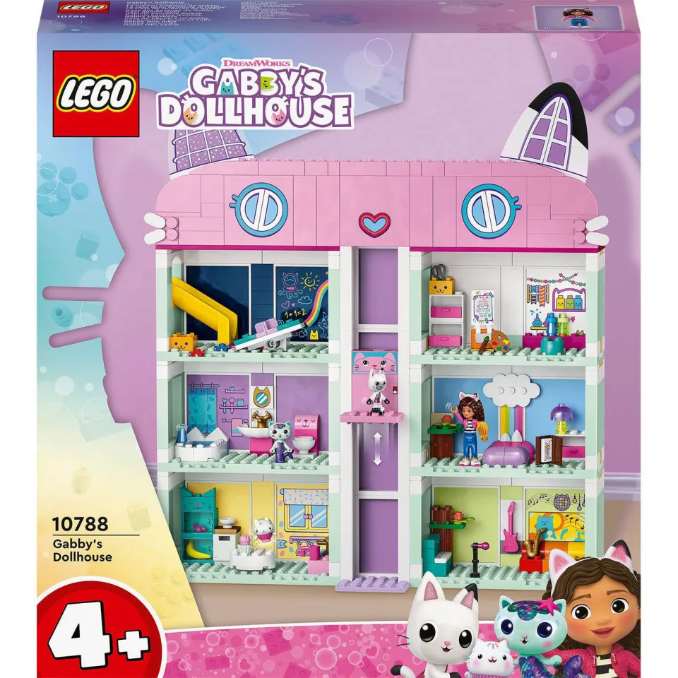 Lego Gabby's Dollhouse Gabby's poppenhuis Speelgoed voor Kinderen 10788, foto 5