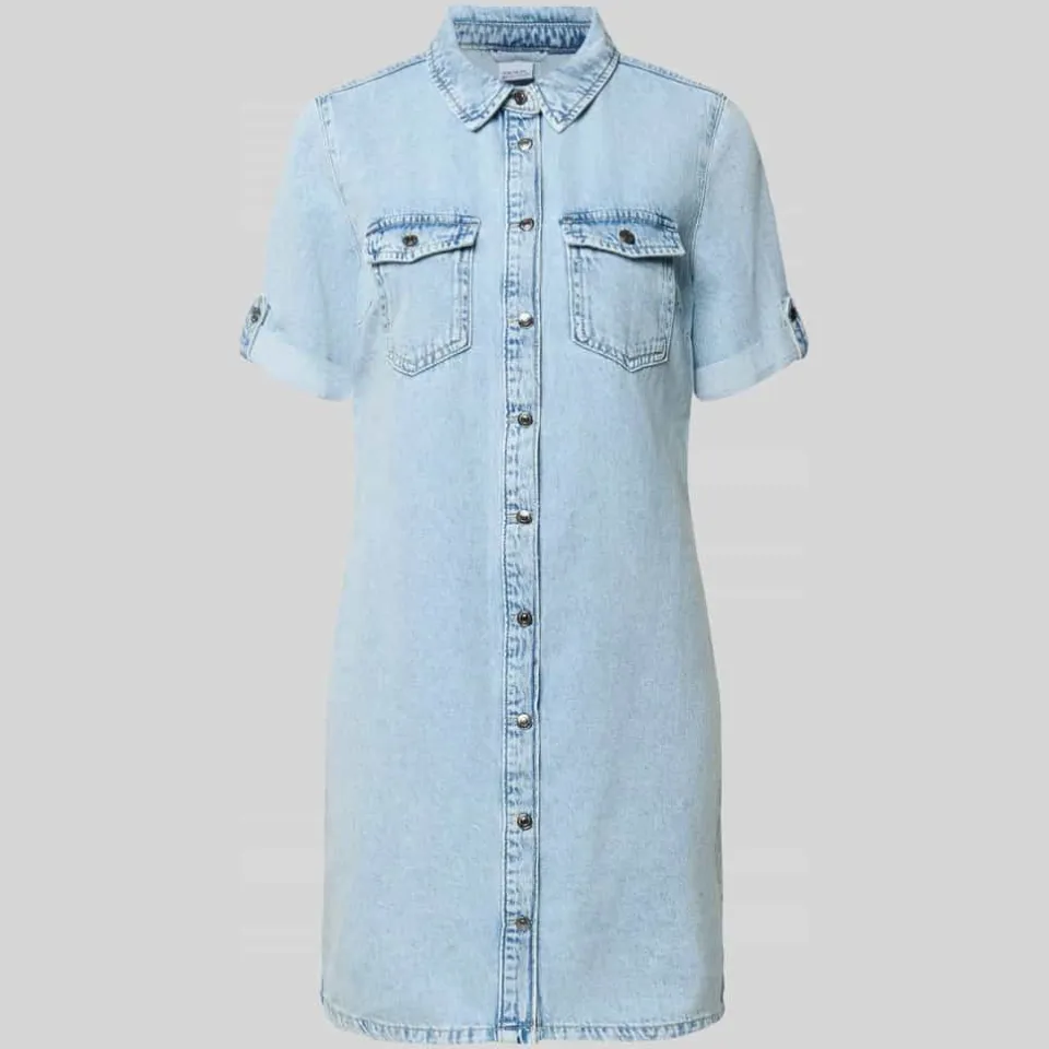 Vero Moda VMJENNIE spijkerjurk light blue denim, foto 2