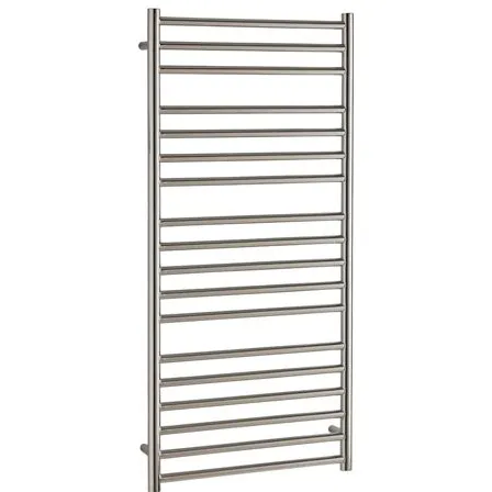 EH Design Radiator Athena Met Digitale Thermosstaat 60x140 cm Geborsteld RVS