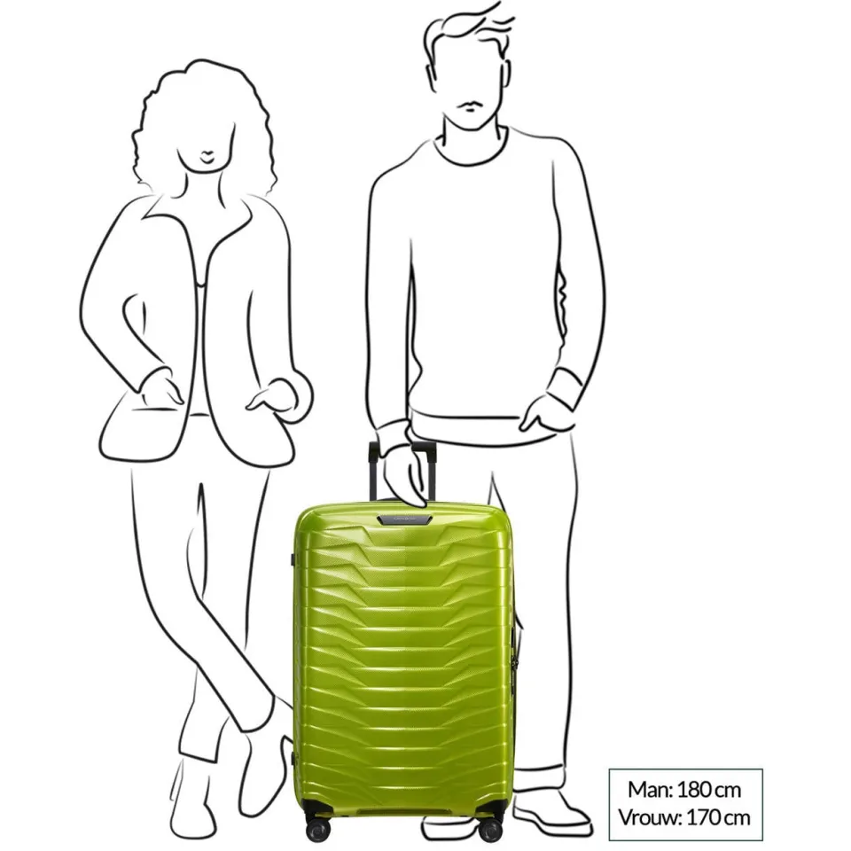 Samsonite Proxis trolley limegroen, foto 3